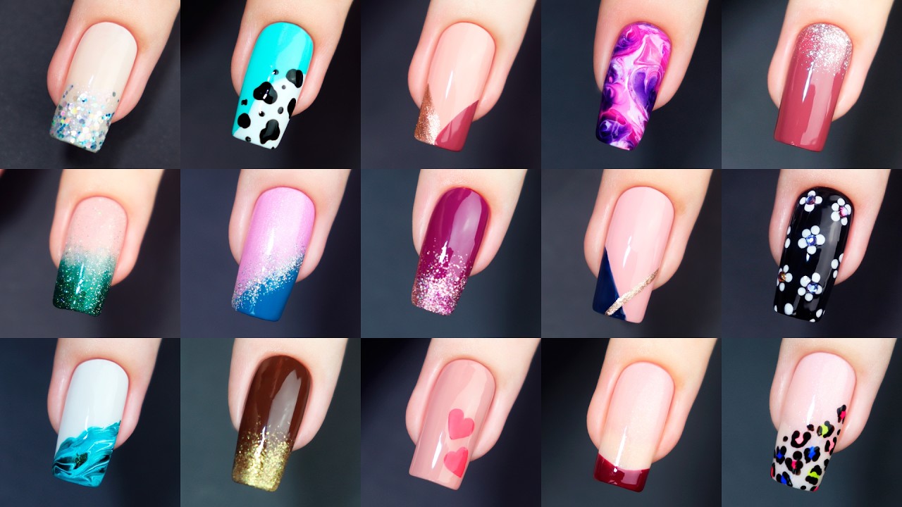 Mais de 15 Inspirações de Unhas Decoradas | Tutorial com Ideias Rápidas e Fáceis