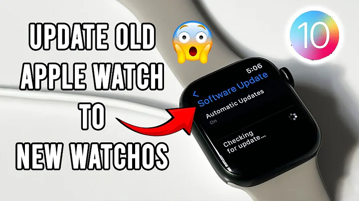 How to Update Old Apple Watch to WatchOS 10 | Software Update WatchOS 10