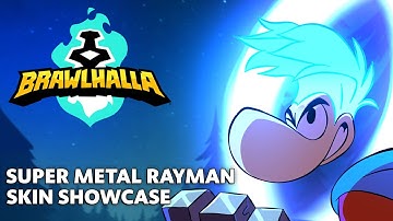 Super Metal Rayman Skin Showcase - Brawlhalla Rayman 30th Anniversary Event