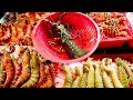 PHUKET FOOD: A Street Food SEAFOOD FEAST in Patong. Banzaan Night Market Phuket Thailand