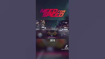 Evolution of video games NEED FOR SPEED HEAT #Shorts #shorts