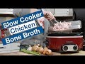 🔴 Slow Cooker Chicken Bone Broth Recipe "48 Hours" - Glen And Friends Cooking