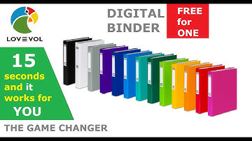 Digital Document Binder - create Binder and add Documents. Share Files -collaborate with lov111vol