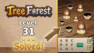 Tree Forest: Detective Words - Level 31 Walkthrough 🧩 | Full Solution & Gameplay! 🌲✨