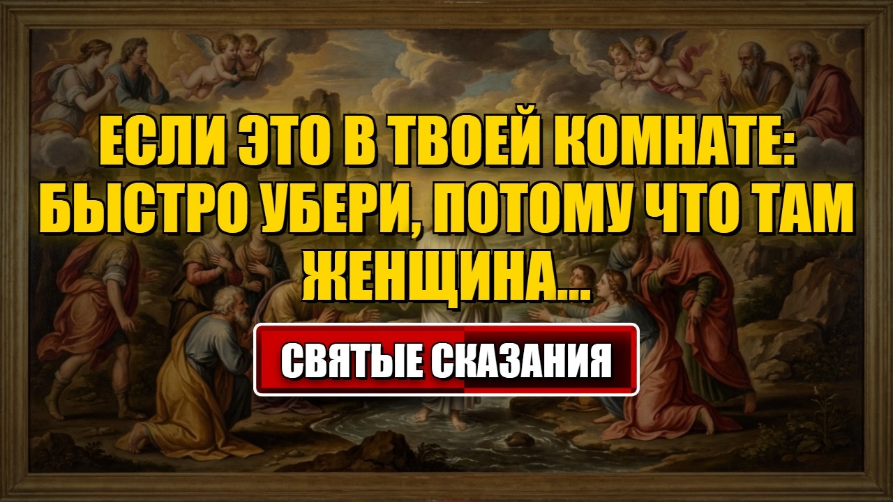 Сегодняшнее послание Бога Это в твоей комнате — быстро убери, потому что там женщина