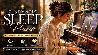 SWELLING STRINGS & GENTLE PIANO: A Christian Instrumental for Restful Sleep