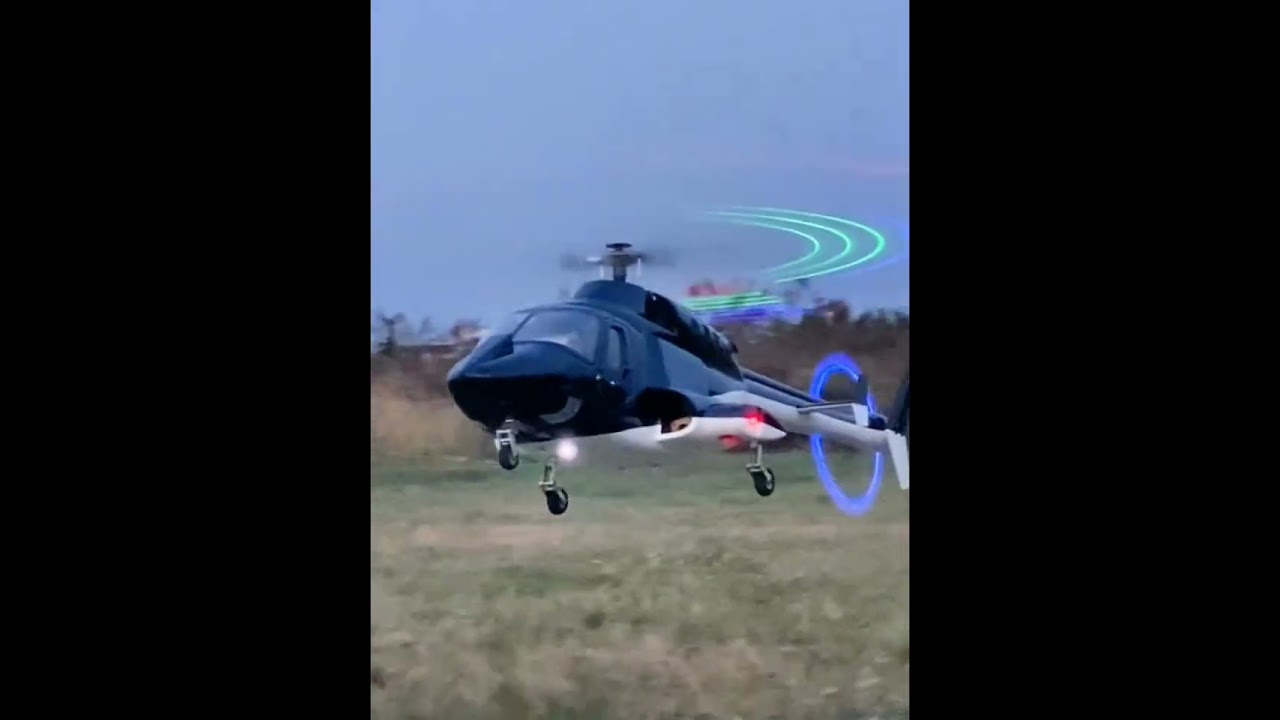 Rc beautiful hand made halicuptor landing|Rc Media Games
