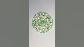 Hypnotic Spirograph Patterns for Instant Calm: Find Your Peace #spirograph #viral #shorts #asmr #usa