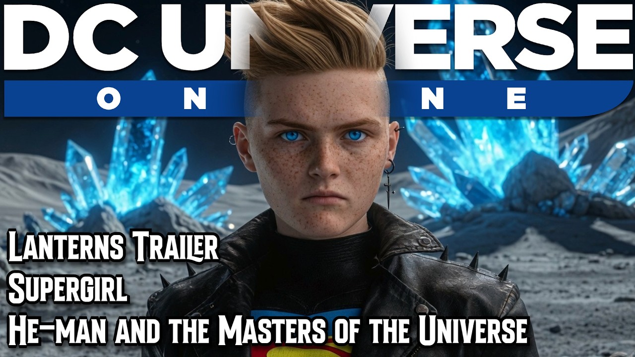 LET'S TALK LANTERNS (TRAILER)  + SUPERGIRL MOVIE + HE-MAN AND THE MASTERS OF THE UNIVERSE