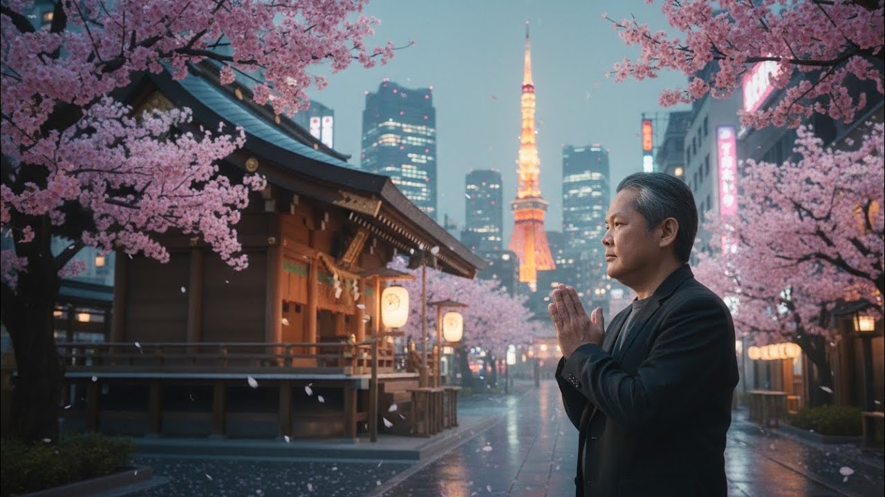 東京の昼と夜 🌸🌆｜Tokyo Day & Night Vlog – Daytime Cherry Blossoms × Night Neon – 霓虹行者·Trip 15