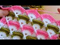 Very Easy Super Knitting Crochet beybi blanket battaniye yelek çanta örgü modeli