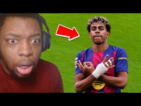 NBA Fan Reacts To Lamine Yamal - Top 10 Goals