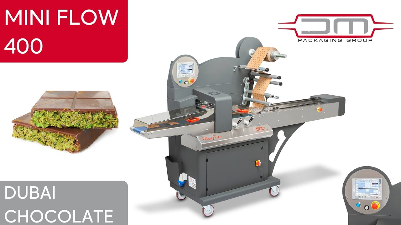 How Dubai Chocolate Is Packaged: MiniFlow 400 Workflow Demonstration