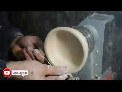 Ciotola Di Legno Tornito In Legno Duro Esotico / Ciotola Decorativa / Tornitura Del Legno / Oggettistica Per La Casa / Ciotola Di Filato / Lavoro Al Tornio / Fatto A Mano - Italia - Foto 5