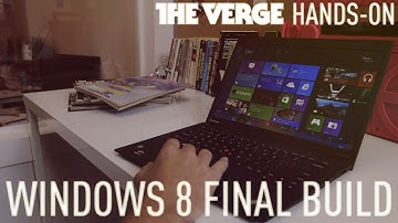Windows 8 final build hands-on