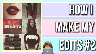 How I edit #2: The Vampire Diaries Katherine Pierce Aesthetic screenshot 4