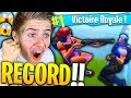 Je fais enfin mon plus beau top 1 record de kill sur fortnite battle royale 