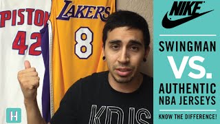 Nike Swingman VS. Authentic NBA Jerseys 