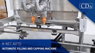 CDA USA - K Net Auto - Automatic filling and screw-capping machine