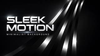 Dark Stylish Minimalist Motion Background | Loop | Screensaver