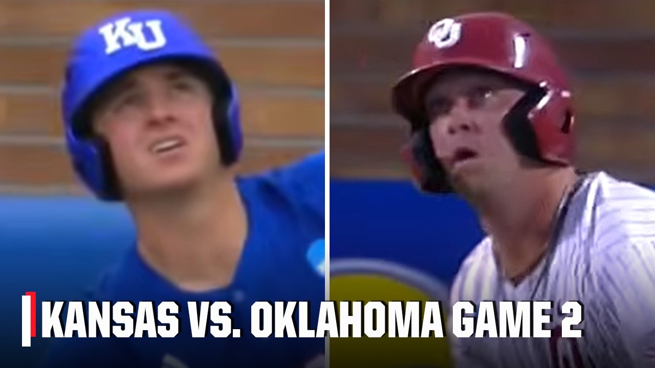 Kansas Jayhawks vs. Oklahoma Sooners | Super Regional Highlights | ESPN College Baseball