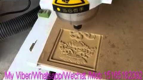 mini cnc router 3030 working video