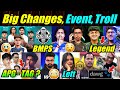 APG to Apex Gaming ? 😳 Big Changes, Tournament, BMPS News 😮 Mortal Legend, Godl, Banter 