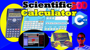 C++ Program To Develop Simple Super #Scientific #Calculator// Switch Control Statement| #GOO