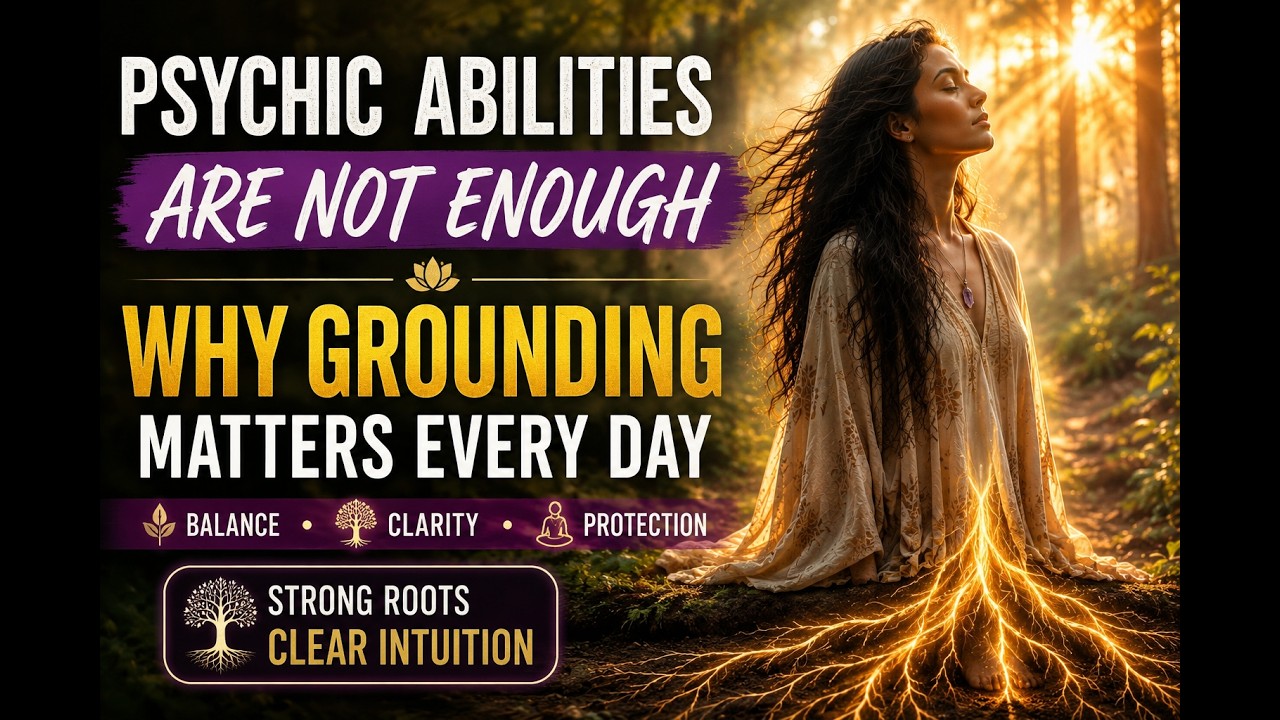 Watch Why Grounding Matters More Than Psychic Abilities | Spiritual Guidance for Sensitive Souls on YouTube Watch Why Grounding Matters More Than Psychic Abilities | Spiritual Guidance for Sensitive Souls on YouTube