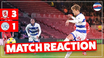 Hell(berg) by name, hell by nature | Middlesbrough 3-1 QPR reaction