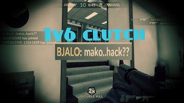 [Critical-Ops] 1v6 clutch (first round of the day)