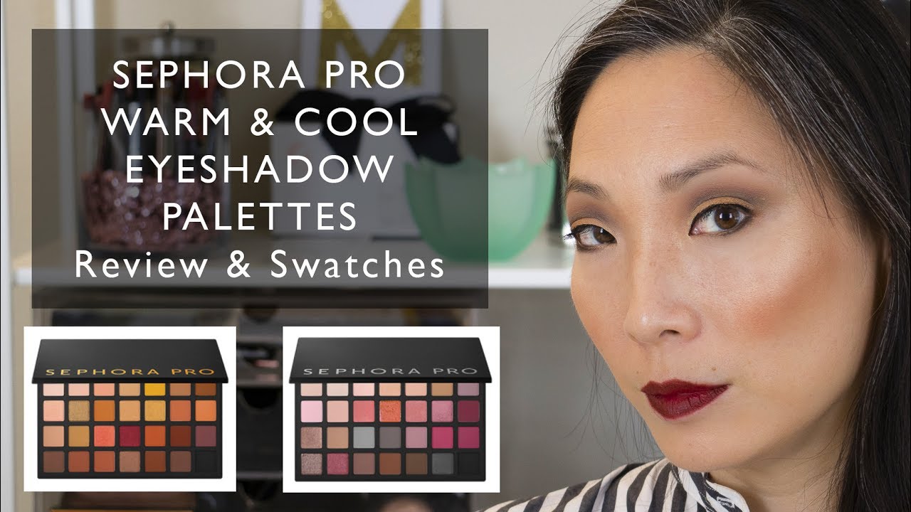 Sephora Pro Eyeshadow Palettes Limited Edition (Warm & Cool) - Review & Swatches