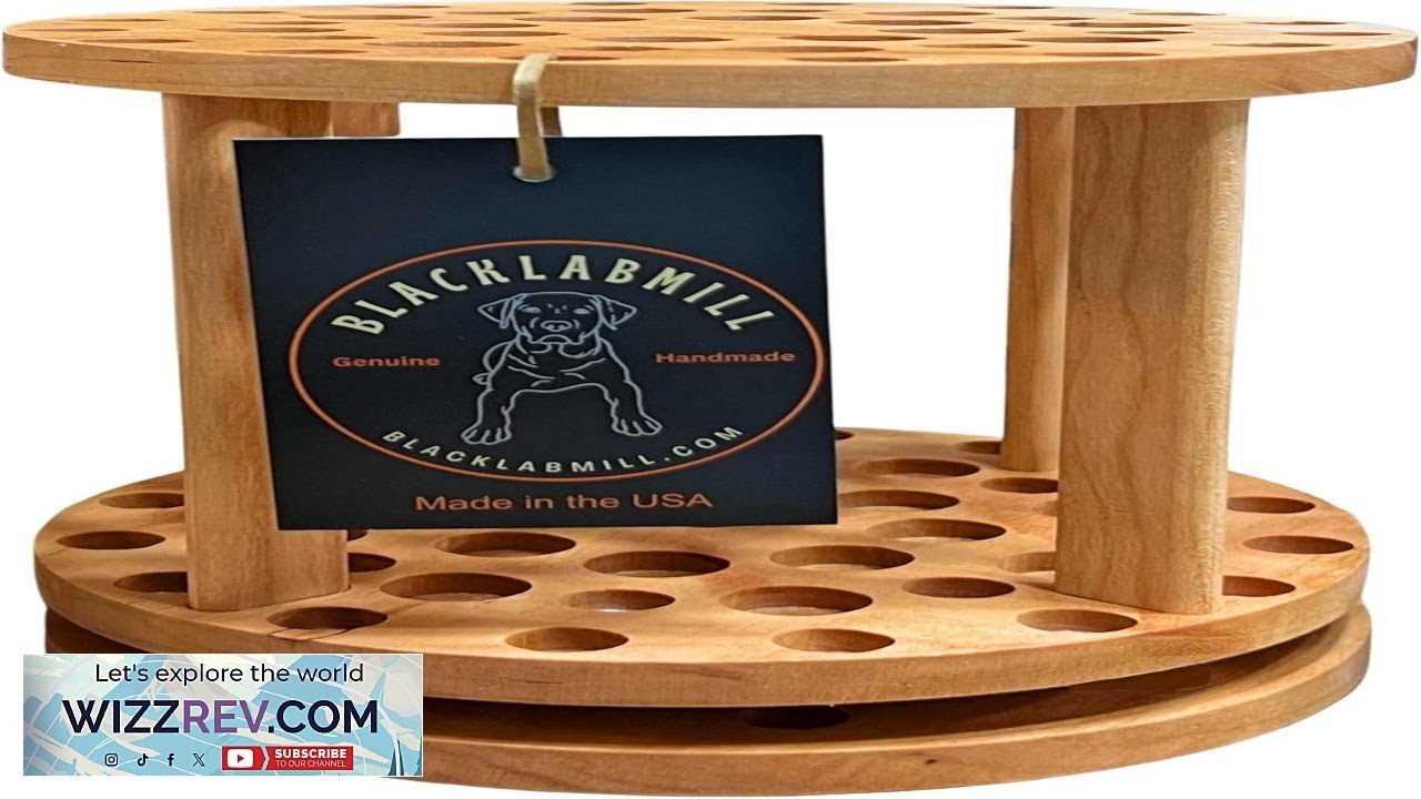 Rotating Paint Brush Holder Handmade Paint Brush Holder Rotating Art Supply