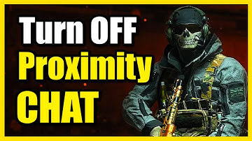 How to TURN OFF Proximity CHAT & Lobby Chat in COD MODERN WARFARE 3 (Easy Tutorial)