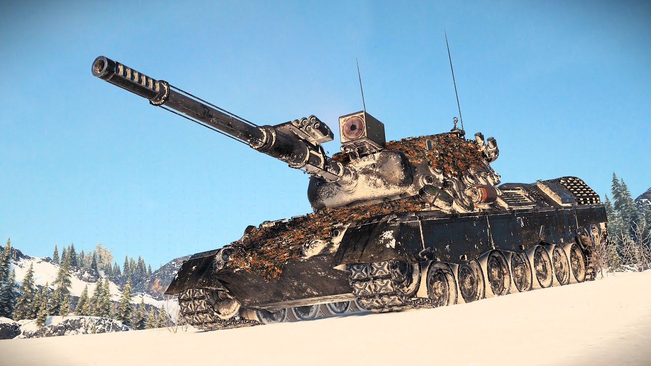 Leopard 1: Один Воин Против Пяти - World of Tanks