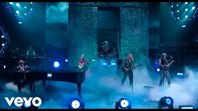 A hint of grandeur in Elton John’s performance.