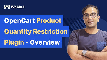 OpenCart Product Quantity Restriction Plugin - Overview