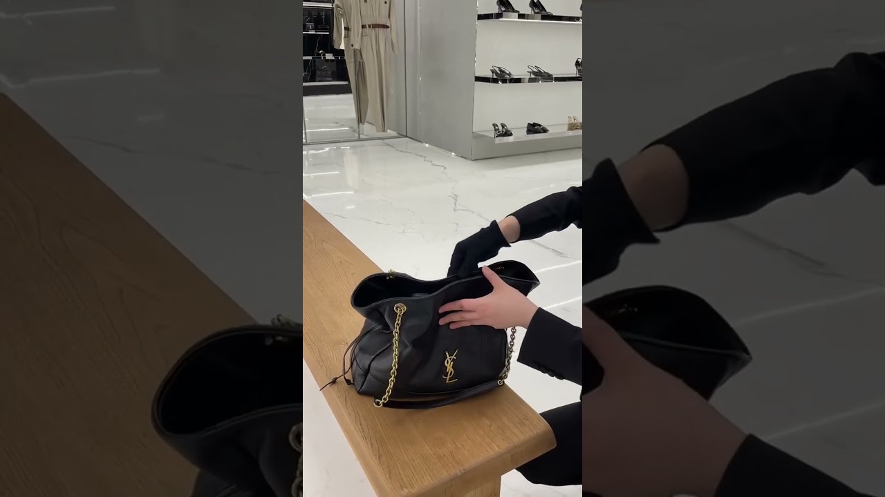 ★Saint Laurent直営店★JAMIE ラージ クラッチ ポション JAMIE large pochon in suede | Saint Laurent | YSL MC