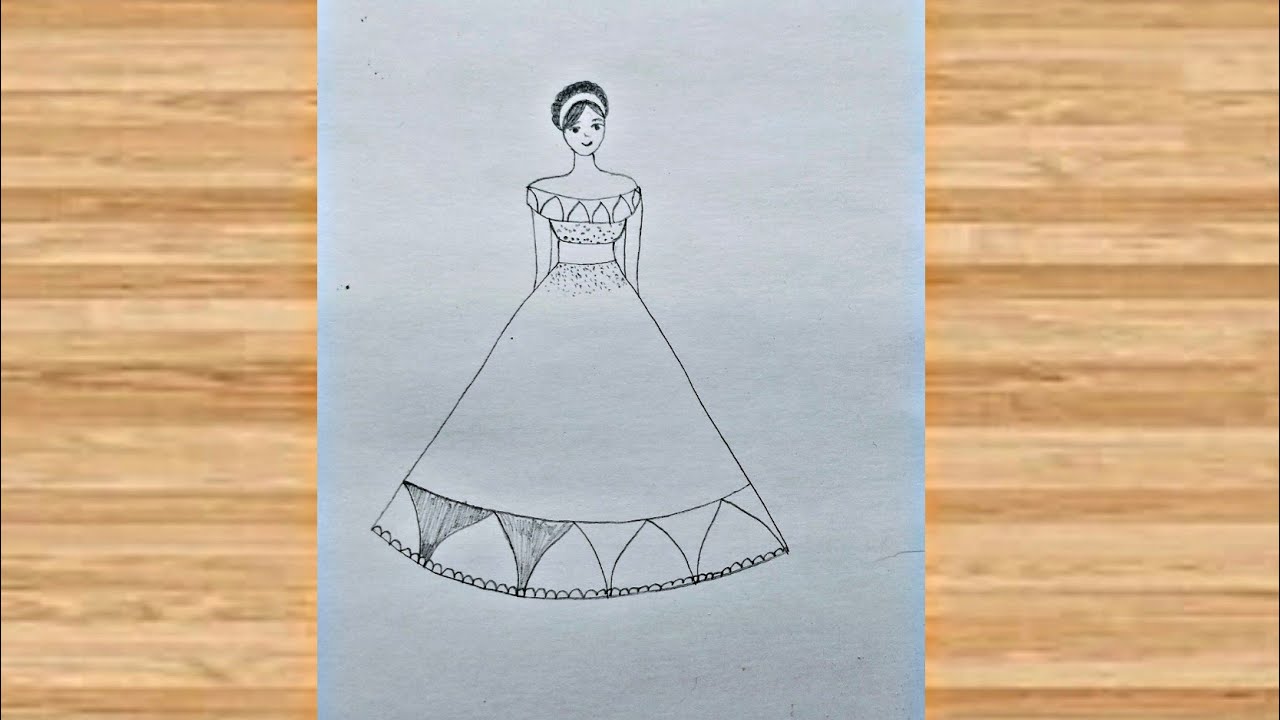 How To Draw A Barbie Doll Drawing Step By Step Easy Drawing Ideas