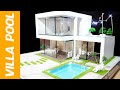 BRICKLAYING build a Mini House with swimming pool model 1