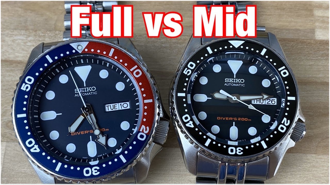 Seiko skx013 vs skx007 - YouTube