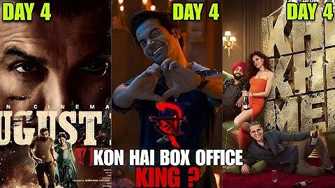 Stree 2 VS Khel Khel Mein Box Office collection | Stree 2 Vs Vedaa Vs khel Khel mein