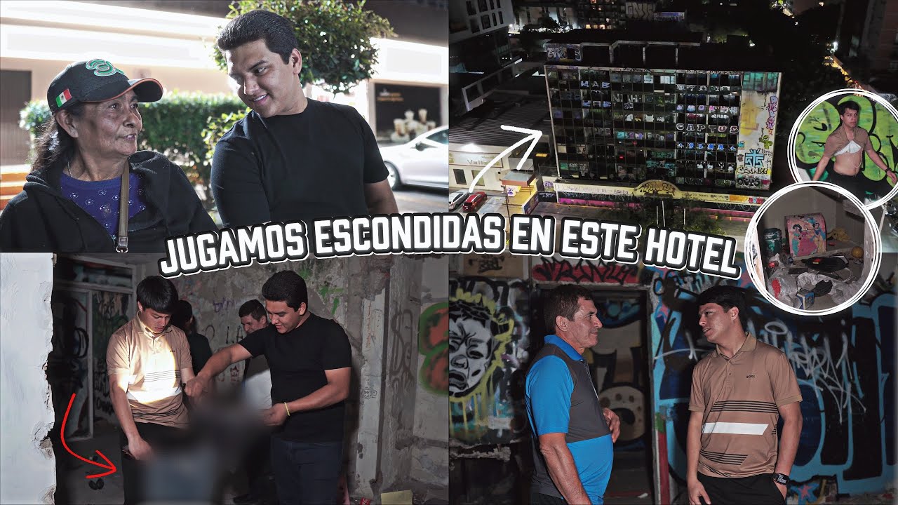 JUGAMOS ALAS ESCONDIDAS EN ESTE HOTEL ABANDONADO CON LOS PEBLES / PV