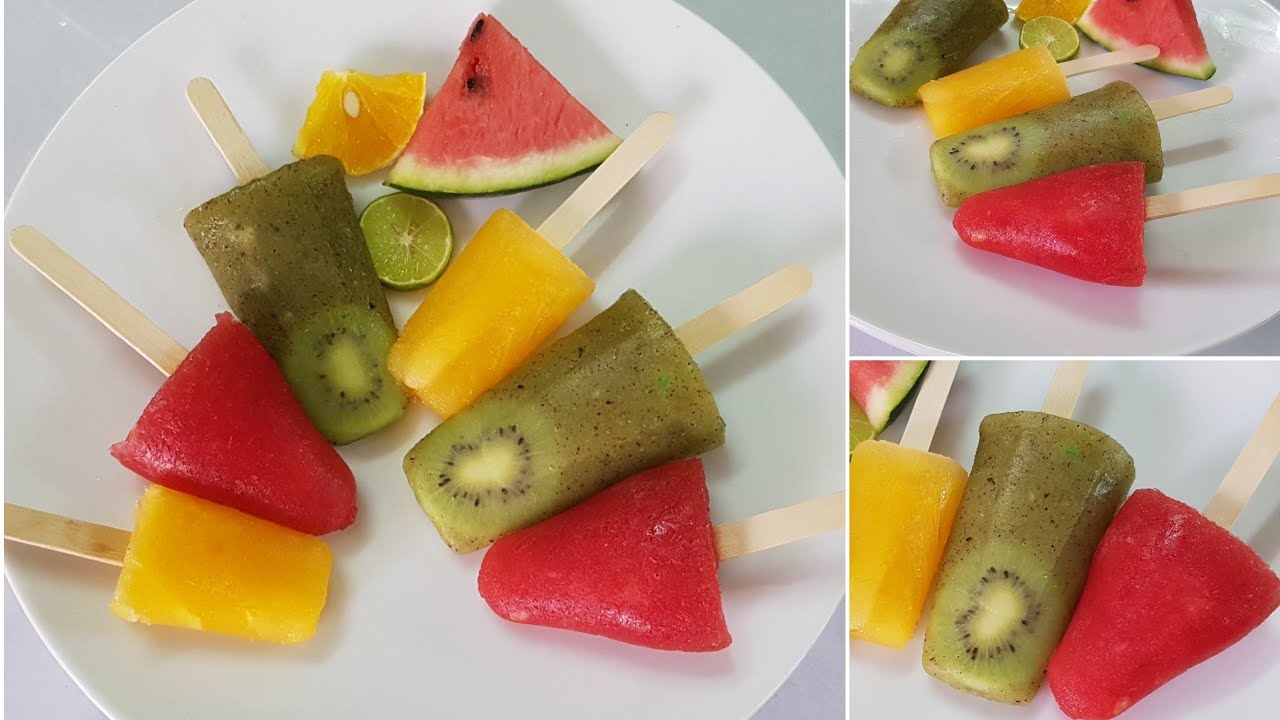 وداعا لشراء اللوليتا إعمليها لولادك بمكونين اتنين وفرحيهم/ Ice Pops