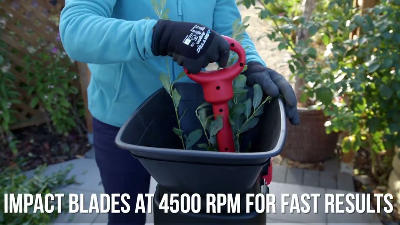 Webb WEISWB 2500w Electric Impact Shredder with Collection Box