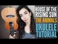 House Of The Rising Sun - The Animals EASY Ukulele Tutorial
