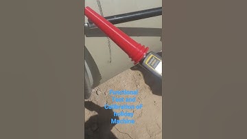 Functional Test and calibration of Holiday Machine