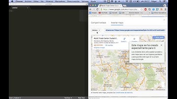 Insertar Mapa de Google Maps en HTML. Actualizado Julio 2015