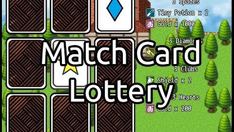 Match Card Lottery