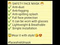 FACE SHIELD Availabe at KWEENGARDEN